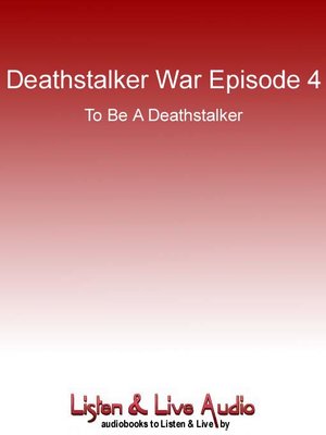 cover image of To be a Deathstalker